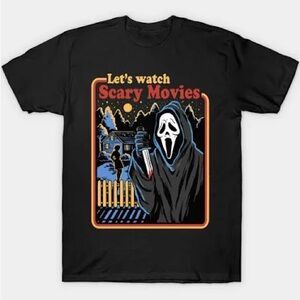 Let’s watch scary movies tshirt